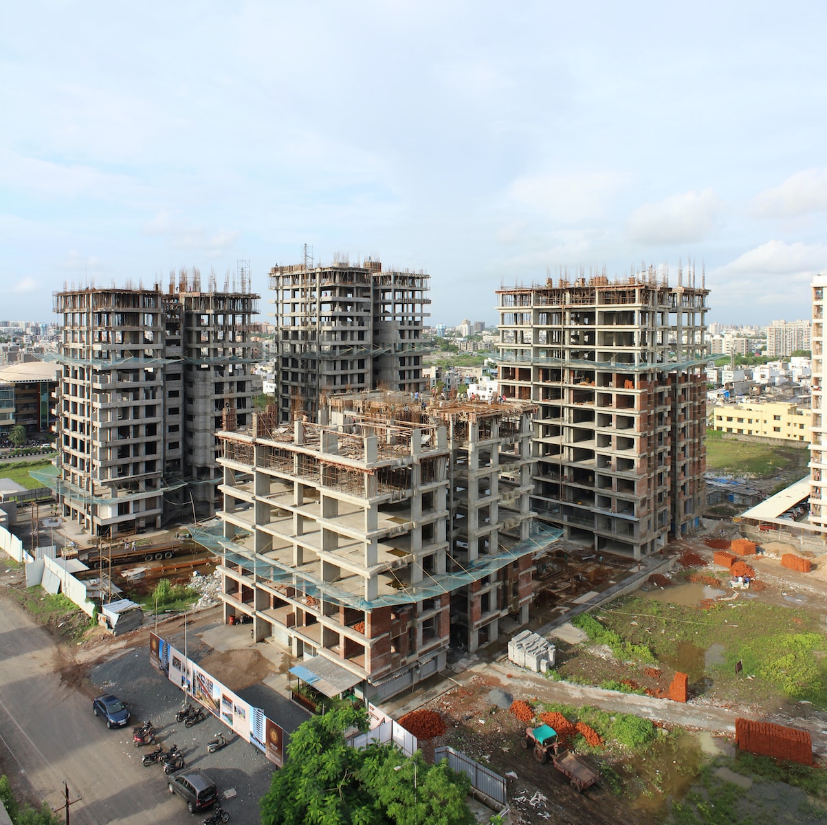 high rise buildings during daytime